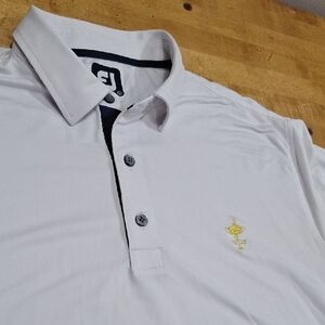 FootJoy White Polo with Ryder Cup Logo